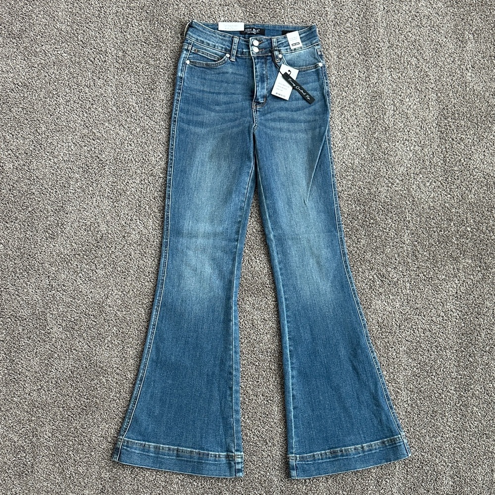 Judy Blue high rise tummy control flare jeans - size 1/25